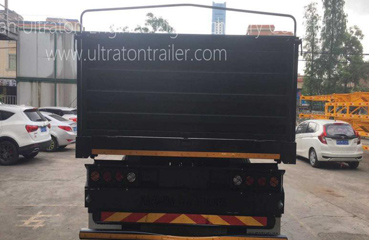 3 Axles 60 Ton Side Wall Semi Trailer