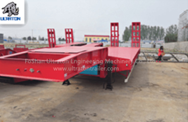 60-150 Ton Low Bed Semi Trailer