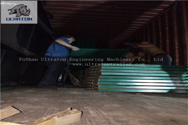 8 Units Of Flatbed Semi Trailer To Tanzania Africa