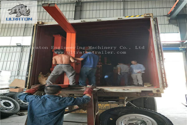 15 Units Of Flatbed Semi Trailer To Kenya, Africa-5